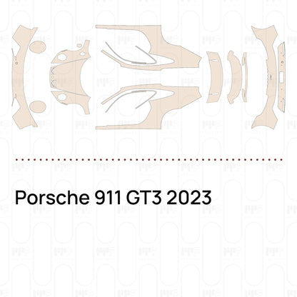 Pre-Cut PPF Porsche 911 GT3 2023