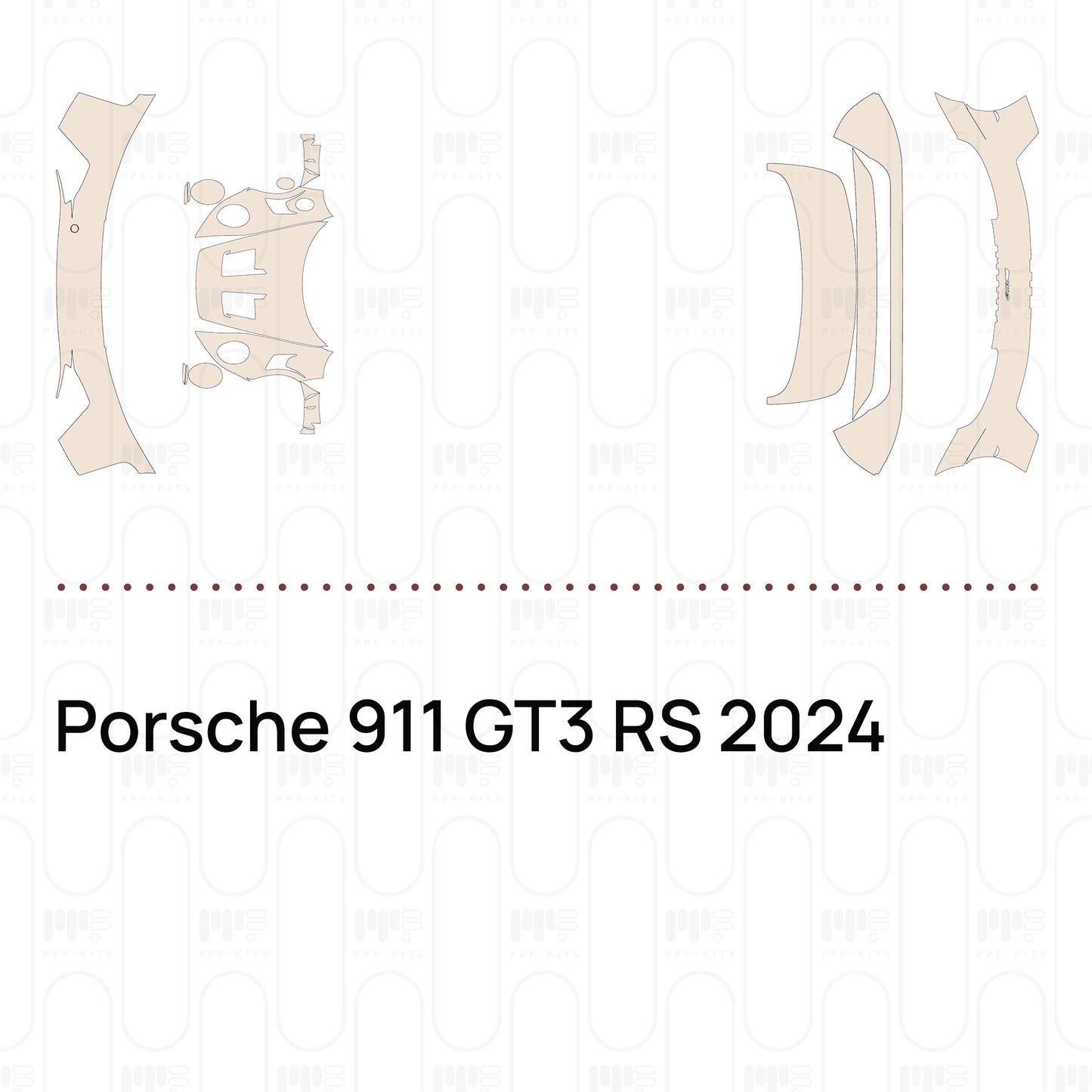 PPF precortado Porsche 911 GT3 RS 2024