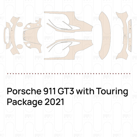 PPF precortado Porsche 911 GT3 with Touring Package 2021