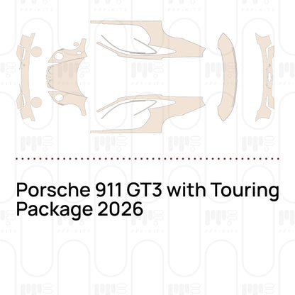 PPF precortado Porsche 911 GT3 with Touring Package 2026