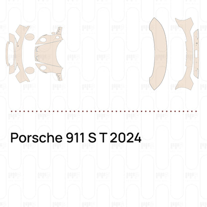 Pre-Cut PPF Porsche 911 S T 2024