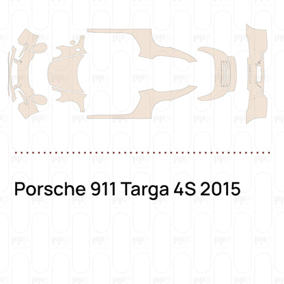 PPF precortado Porsche 911 Targa 4S 2015