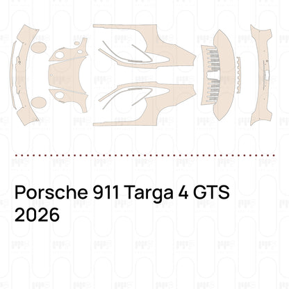 Pre-Cut PPF Porsche 911 Targa 4 GTS 2026