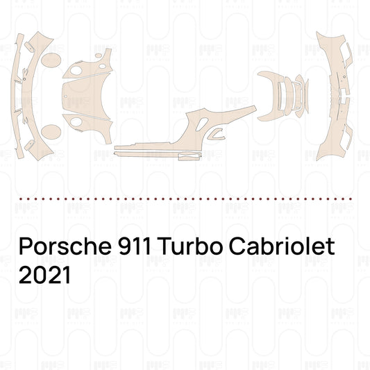 PPF precortado Porsche 911 Turbo Cabriolet 2021
