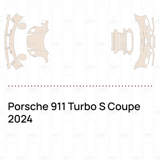PPF precortado Porsche 911 Turbo S Coupe 2024
