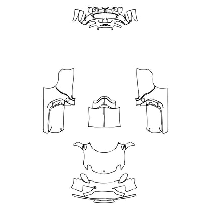 Pre-Cut PPF Porsche 918 Spyder 2015 - PPF-Kits