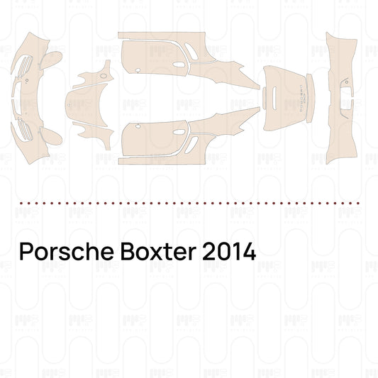 PPF precortado Porsche Boxter 2014