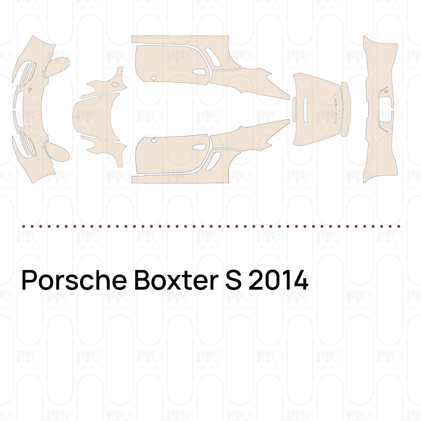 Pre-Cut PPF Porsche Boxter S 2014