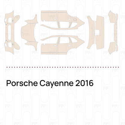 PPF precortado Porsche Cayenne 2016