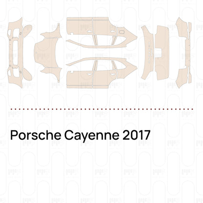 Pre-Cut PPF Porsche Cayenne 2017