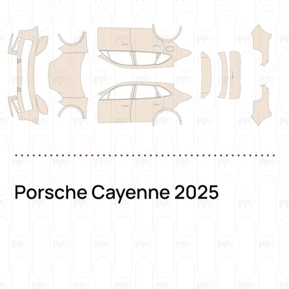 Pre-Cut PPF Porsche Cayenne 2025