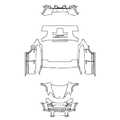 Pre-Cut PPF Porsche Cayenne Cayenne GTS 2013 - PPF-Kits