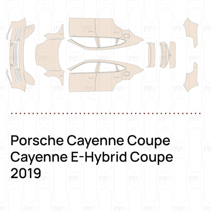 PPF precortado Porsche Cayenne Coupe Cayenne E-Hybrid Coupe 2019
