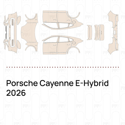 PPF precortado Porsche Cayenne E-Hybrid 2026
