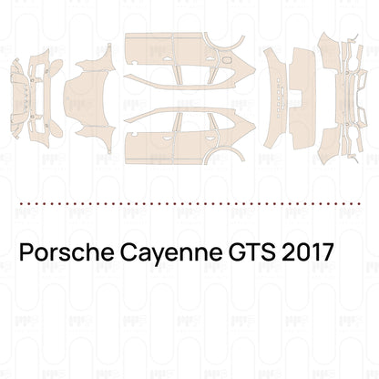 Pre-Cut PPF Porsche Cayenne GTS 2017
