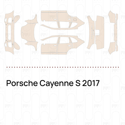 Pre-Cut PPF Porsche Cayenne S 2017