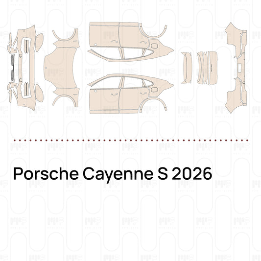 PPF precortado Porsche Cayenne S 2026