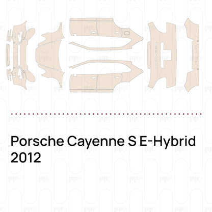 Pre-Cut PPF Porsche Cayenne S E-Hybrid 2012