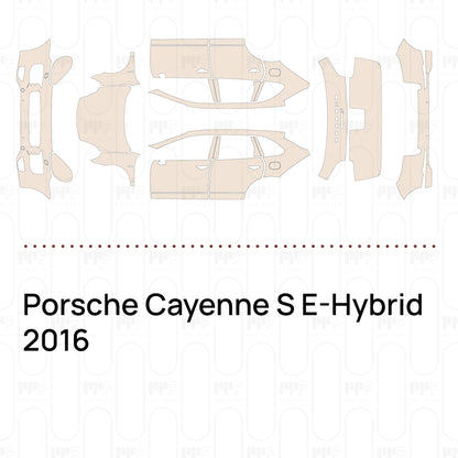 Pre-Cut PPF Porsche Cayenne S E-Hybrid 2016