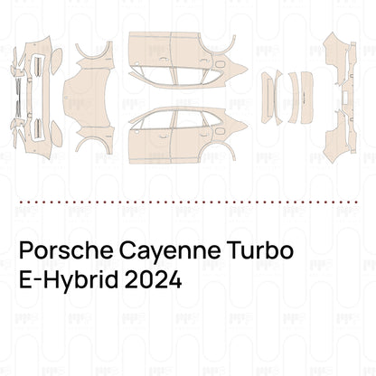 Pre-Cut PPF Porsche Cayenne Turbo E-Hybrid 2024