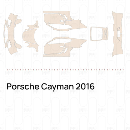 PPF precortado Porsche Cayman 2016