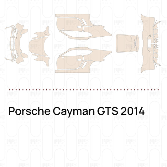 PPF precortado Porsche Cayman GTS 2014