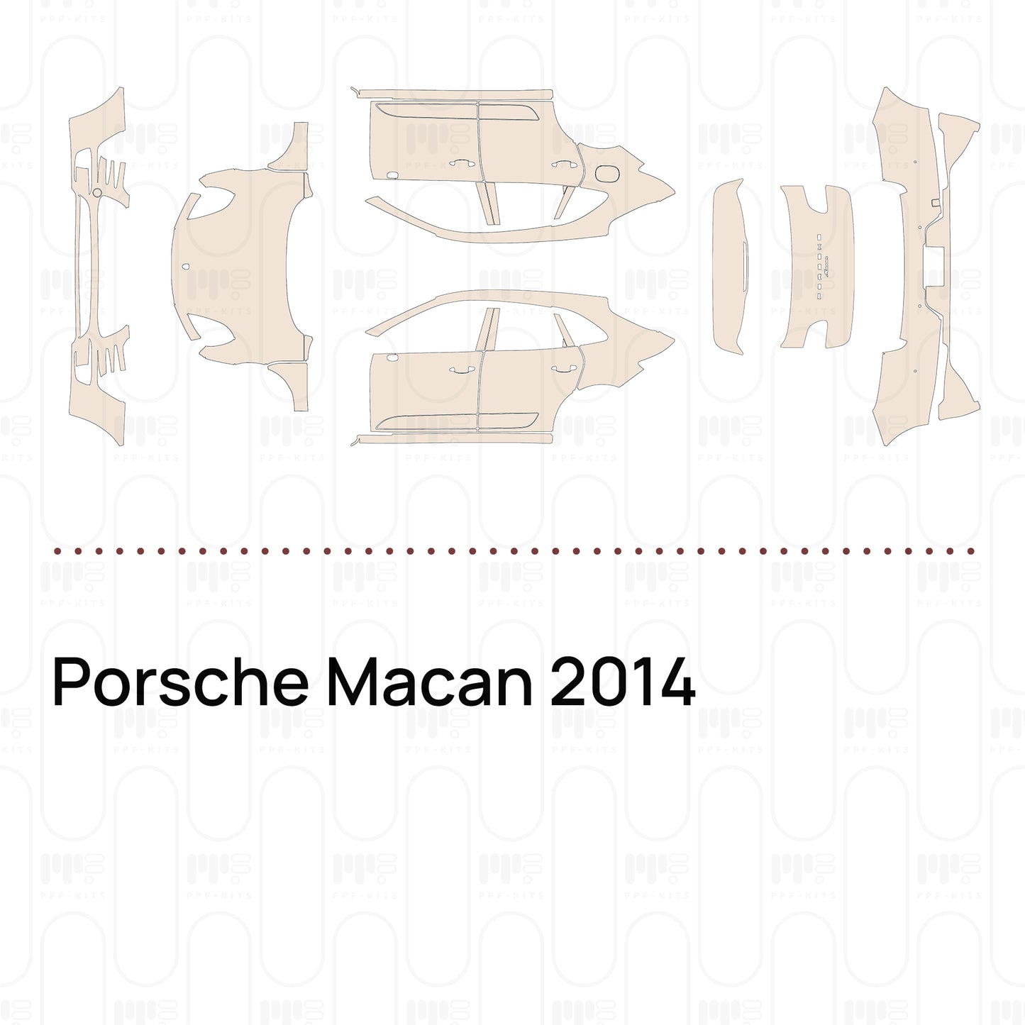PPF precortado Porsche Macan 2014
