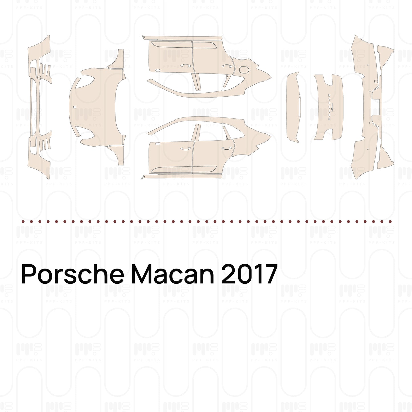 PPF precortado Porsche Macan 2017