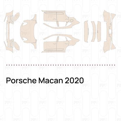 PPF precortado Porsche Macan 2020