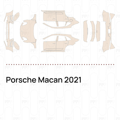 PPF precortado Porsche Macan 2021