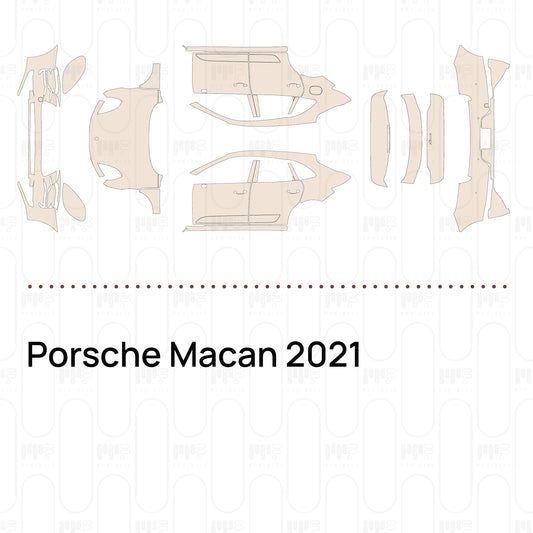 PPF precortado Porsche Macan 2021