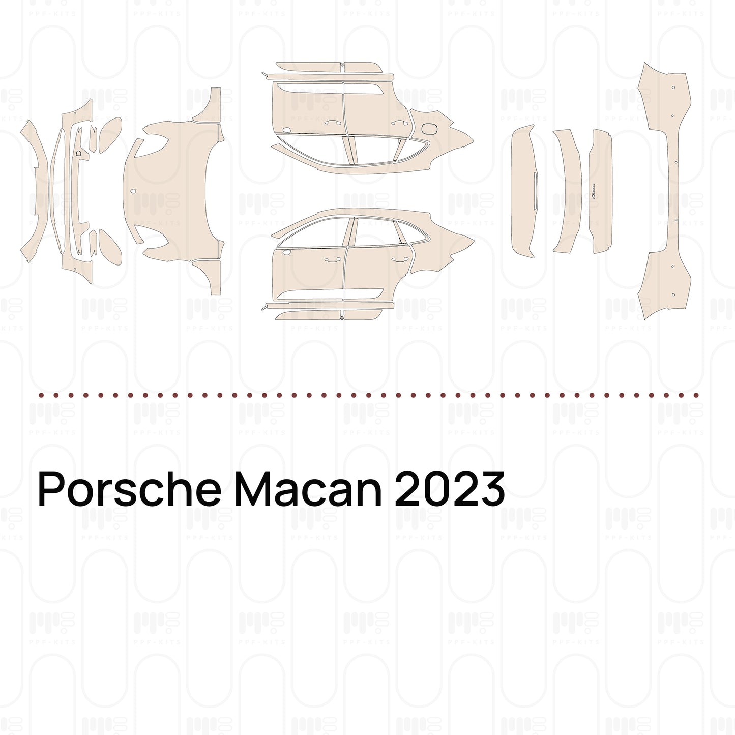 PPF precortado Porsche Macan 2023