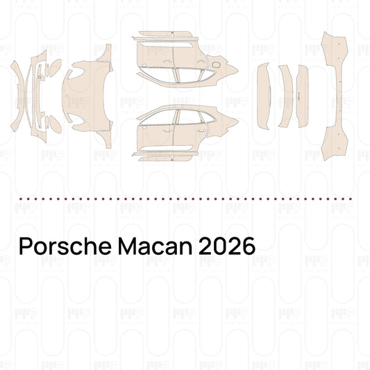 PPF precortado Porsche Macan 2026
