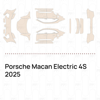 Pre-Cut PPF Porsche Macan Electric 4S 2025
