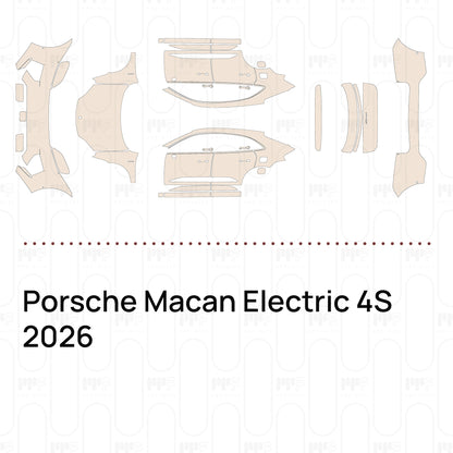 PPF precortado Porsche Macan Electric 4S 2026