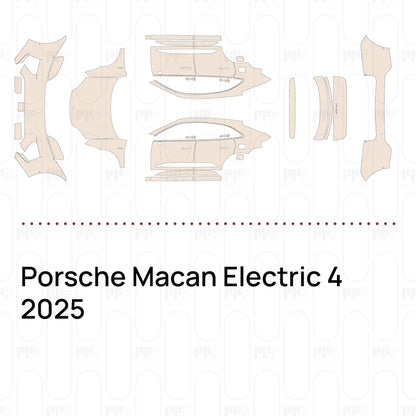Pre-Cut PPF Porsche Macan Electric 4 2025