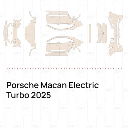 PPF precortado Porsche Macan Electric Turbo 2025