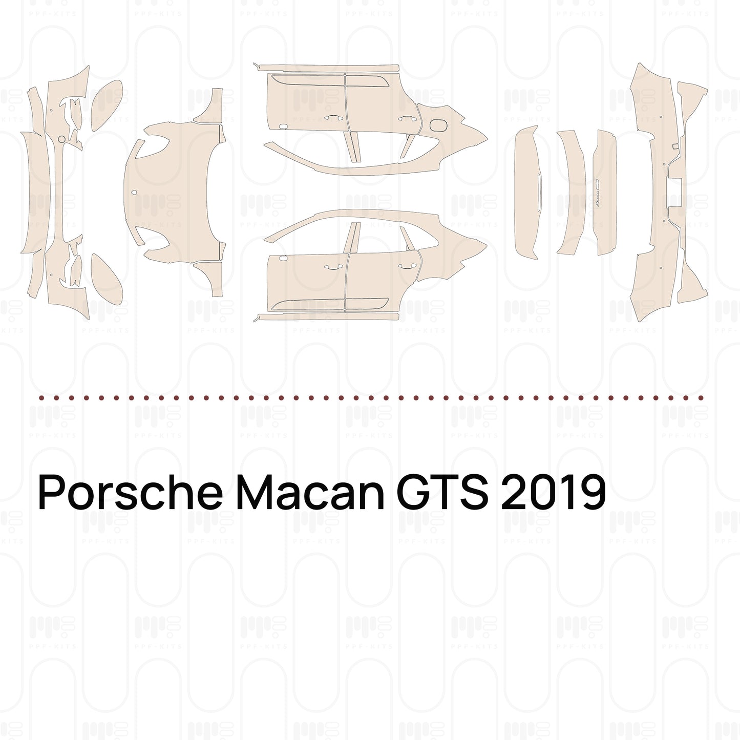 PPF precortado Porsche Macan GTS 2019