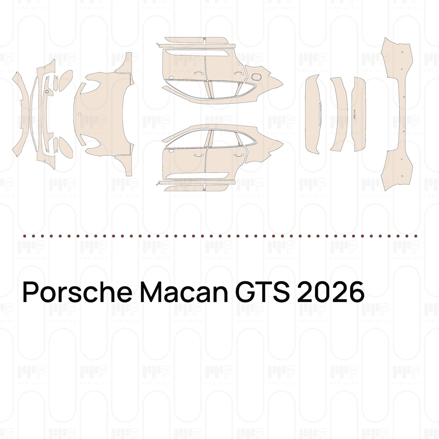 PPF precortado Porsche Macan GTS 2026