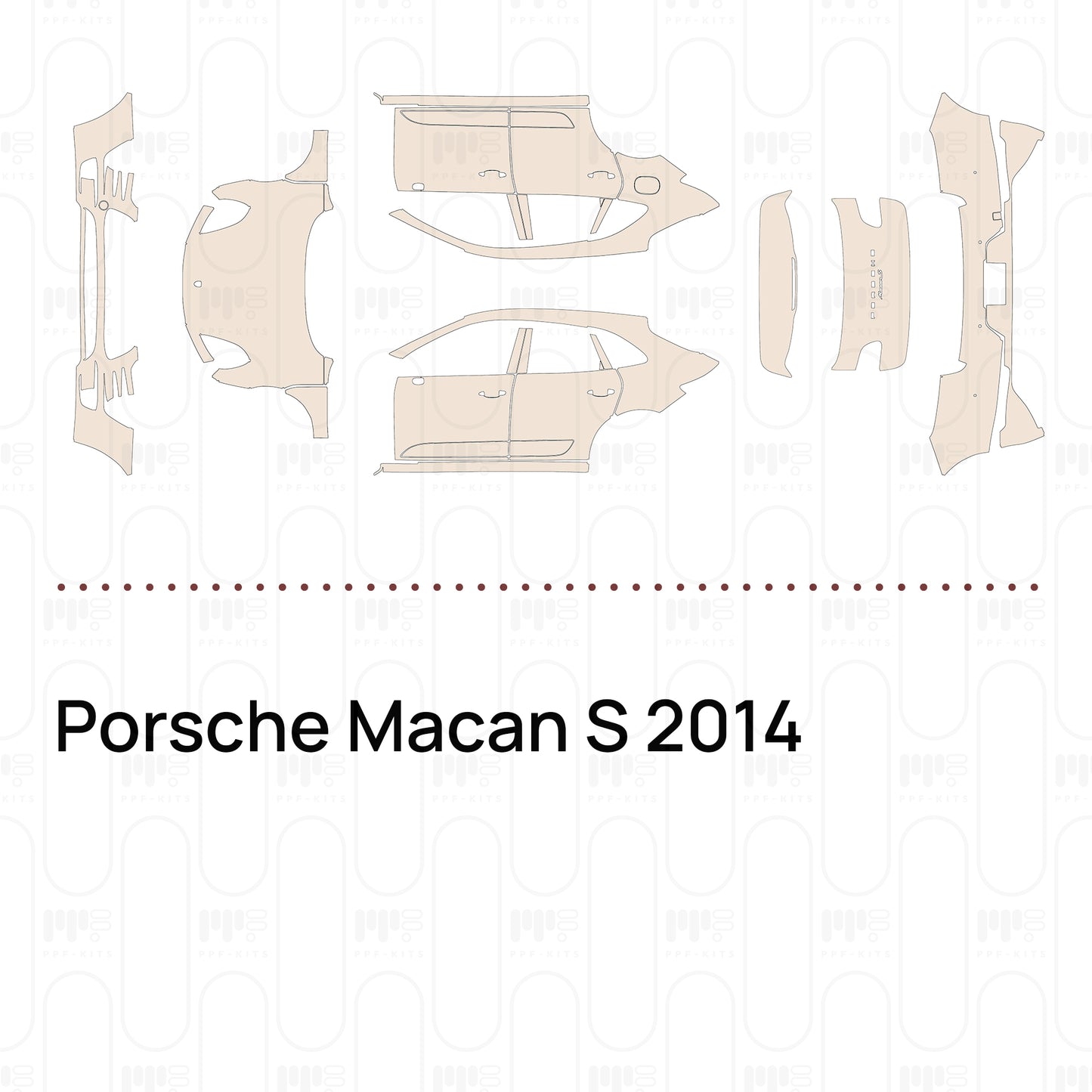PPF precortado Porsche Macan S 2014