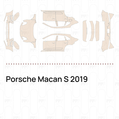 Pre-Cut PPF Porsche Macan S 2019