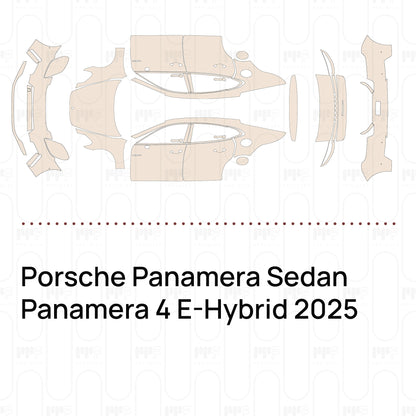 Pre-Cut PPF Porsche Panamera Sedan Panamera 4 E-Hybrid 2025