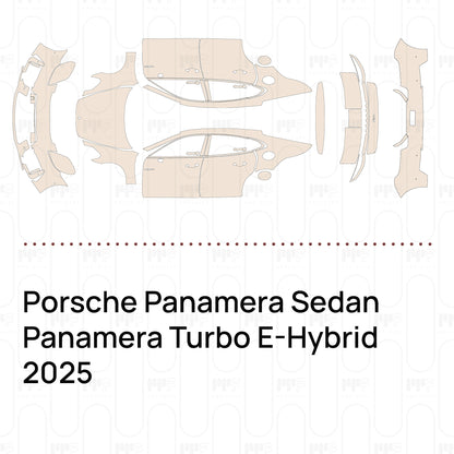 PPF precortado Porsche Panamera Sedan Panamera Turbo E-Hybrid 2025