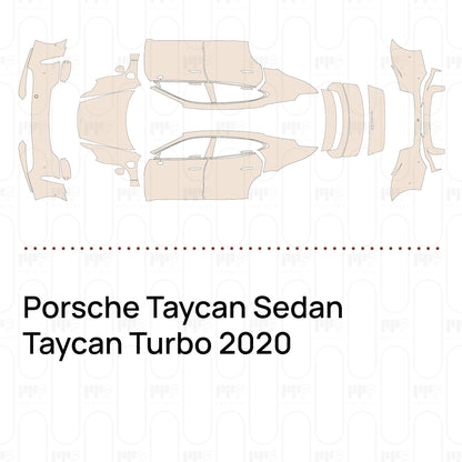 PPF precortado Porsche Taycan Sedan Taycan Turbo 2020