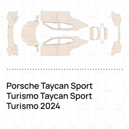 PPF precortado Porsche Taycan Sport Turismo Taycan Sport Turismo 2024