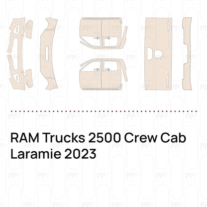 PPF precortado RAM Trucks 2500 Crew Cab Laramie 2023