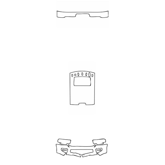 Pre-Cut PPF RAM Trucks 2500 Crew Cab Limited 2022 - PPF-Kits