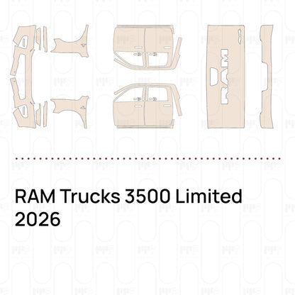 PPF precortado RAM Trucks 3500 Limited 2026