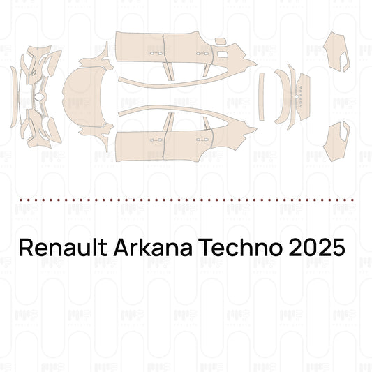 PPF precortado Renault Arkana Techno 2025