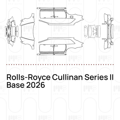 Pre-Cut PPF Rolls-Royce Cullinan Series II Base 2026